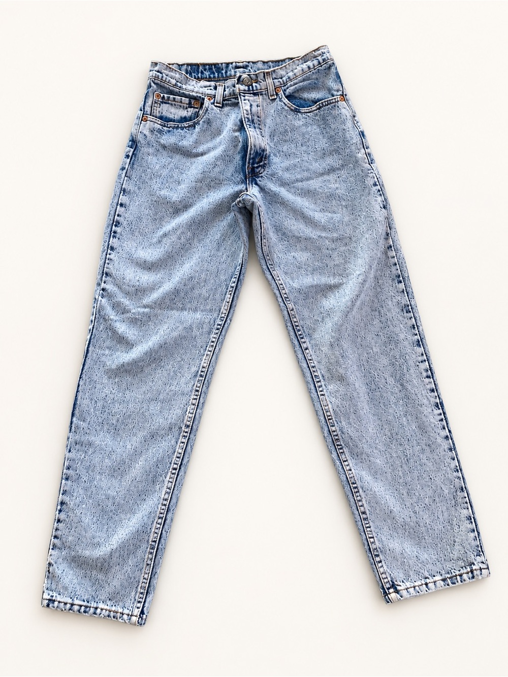 Vintage Levi’s 550 Relaxed Fit Jeans Made in USA W32 L30 Acid Wash
